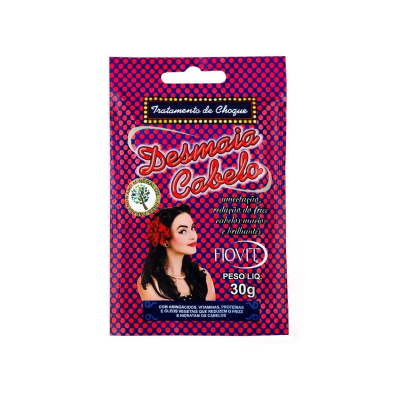 Tratamento de Choque Fiovit 30g Desmaia Cabelo