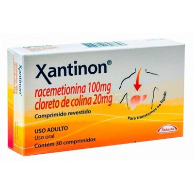 Xantinon 30 Comprimidos